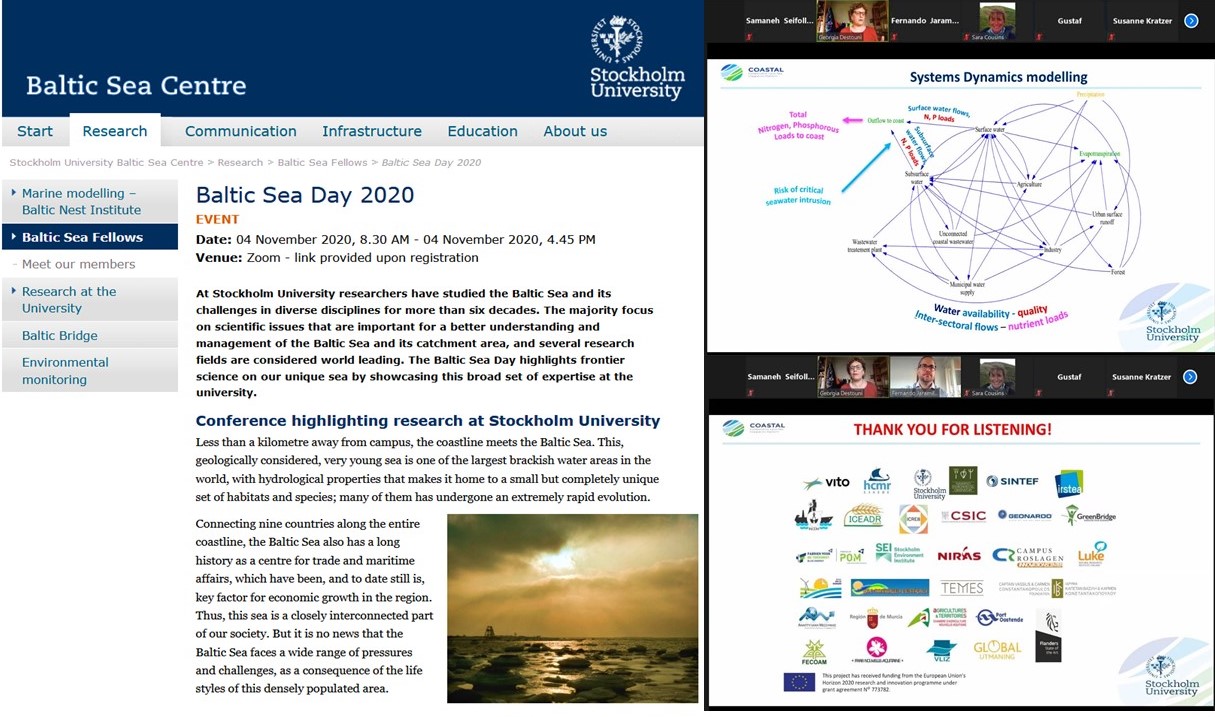COASTAL in the Baltic Sea Day Conference 2020 