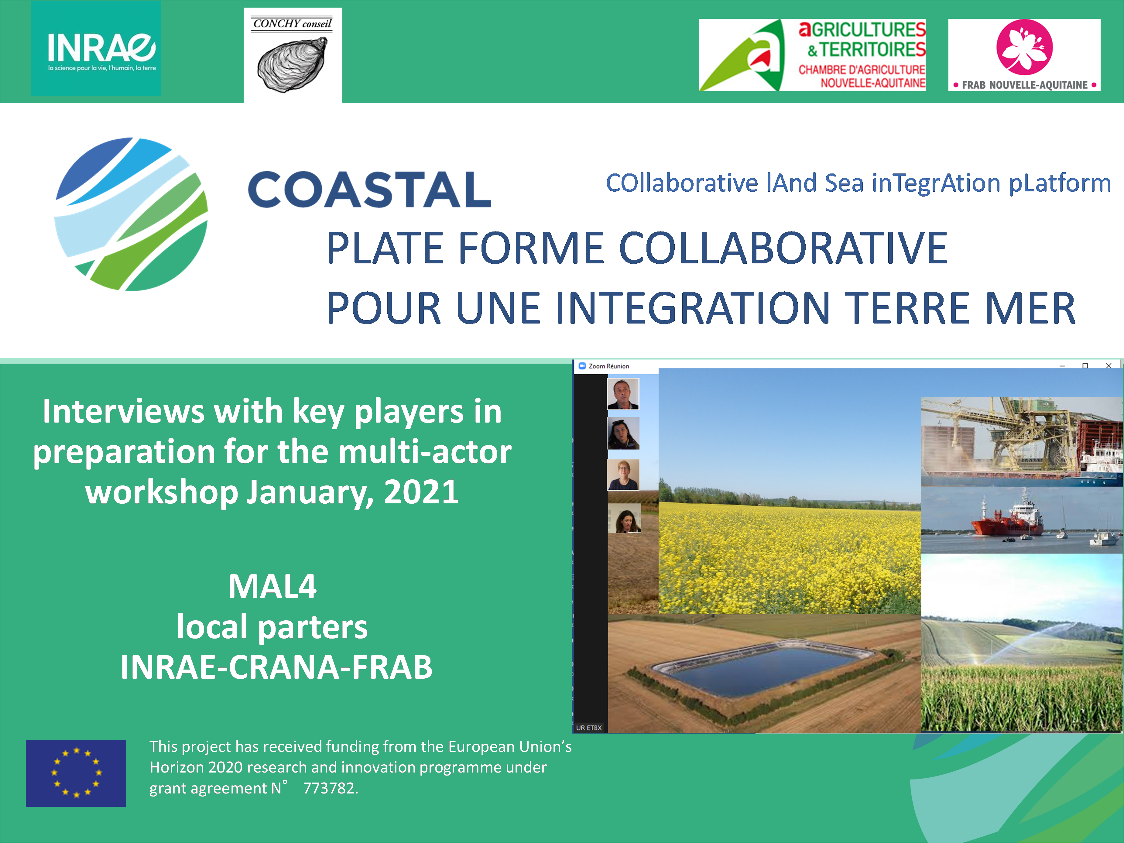 Interviews with key players in preparation for the multi-actor workshop in January 2021